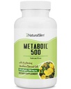 NaturalSlim Sera Olio di Primrose per le donne 1500mg da olio pressato a freddo - Metaboil 500 GLA Supplemento Gamma Linolenic Acido per la salute delle donne, Metabolismo, Cuore e salute della pelle - 270 Softgels