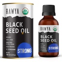 Olio di semi nero RAWYA - Gusto Extra Forte, Alto TQ, Pressato a freddo, Bottiglia di vetro, Nigella Sativa olio, Grande per la pelle e la cura dei capelli, Cumino nero Seed, Kalonji, 100% certificata Organic - 3.4 Fl Oz,