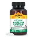 Country Life Calcium-Magnesium-Potassium - 90 compresse