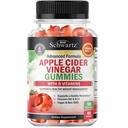 Aceto di sidro di mele Gummies per la perdita di peso - ACV Gummies con la madre per le donne e gli uomini - Energy Boost Bloat Digestive & Immune Support - Vitamina B12 B6 B 9 acido folico - Vegan Detox Cleanse -90Ct