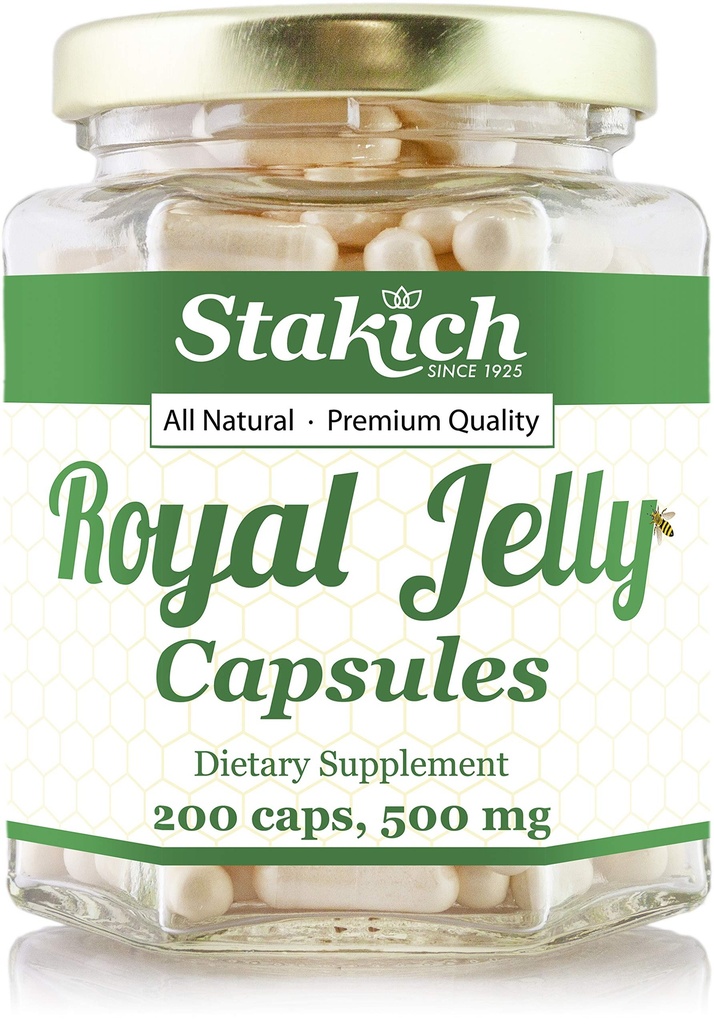 Stakich 500 mg capsule (Royal Jelly Capsule 500 mg (200 conta)