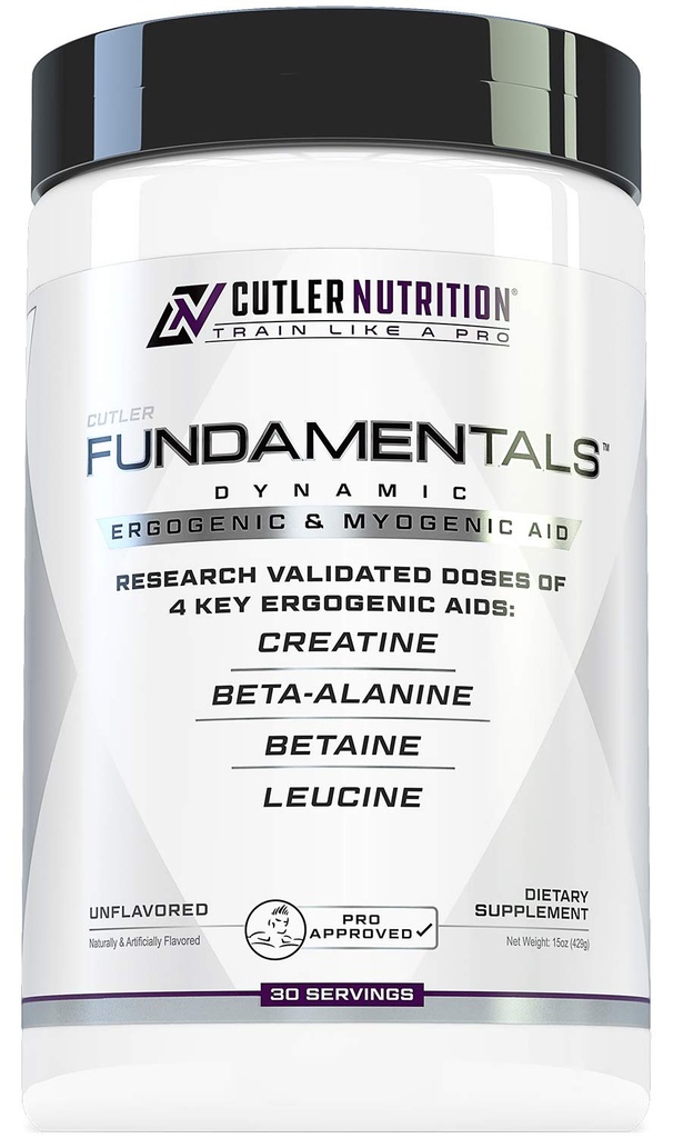 Bevande di recupero di Intra o Post Workout: 4 aiuti ergonomici chiave per la massima prestazione e la crescita del muscolo: Creatina, Beta-Alanina, Betaina e Leucina, 30 Serve, non aromatizzati