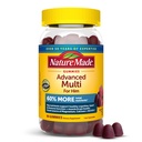 Natura fatta Advanced Multivitamin Gummies per Lui con Citrato di Magnesio, Calcio & Tutte le 8 B Vitamine, Multivitamina per gli uomini, 90 Gummie, 30 giorni di alimentazione