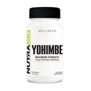 NutraBio Yohimbe Bark Estratto supplemento per gli uomini e le donne, 4mg, 90 capsule vegetali