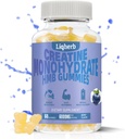 Creatina HMB Gummies per gli adulti,Creatina Monoidrato 5000mg e HMB 1000mg Supporta il recupero del muscolo, Allevia la tristezza, migliora l'eccedenza, non OGM, Vegan, senza glutine, 120