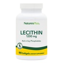 NaturesPlus Lecitina - 1200 mg, 90 Softgels - Ricco di Soia Fosfatidi - Gluten Free - 90 Serve