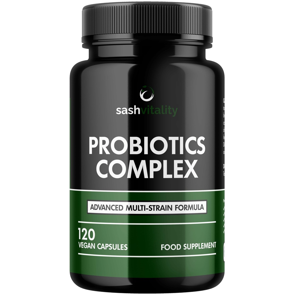 Probiotici e prebiotici | 435 miliardi di CFU | Bio Cultures Complex | 120 Capsule Vegetariani per Donne & Uomini - Lactobacillus Acidophilus, Bifidobacterium, Rhamnosus & Reuteri - Advanced Multi-Strain