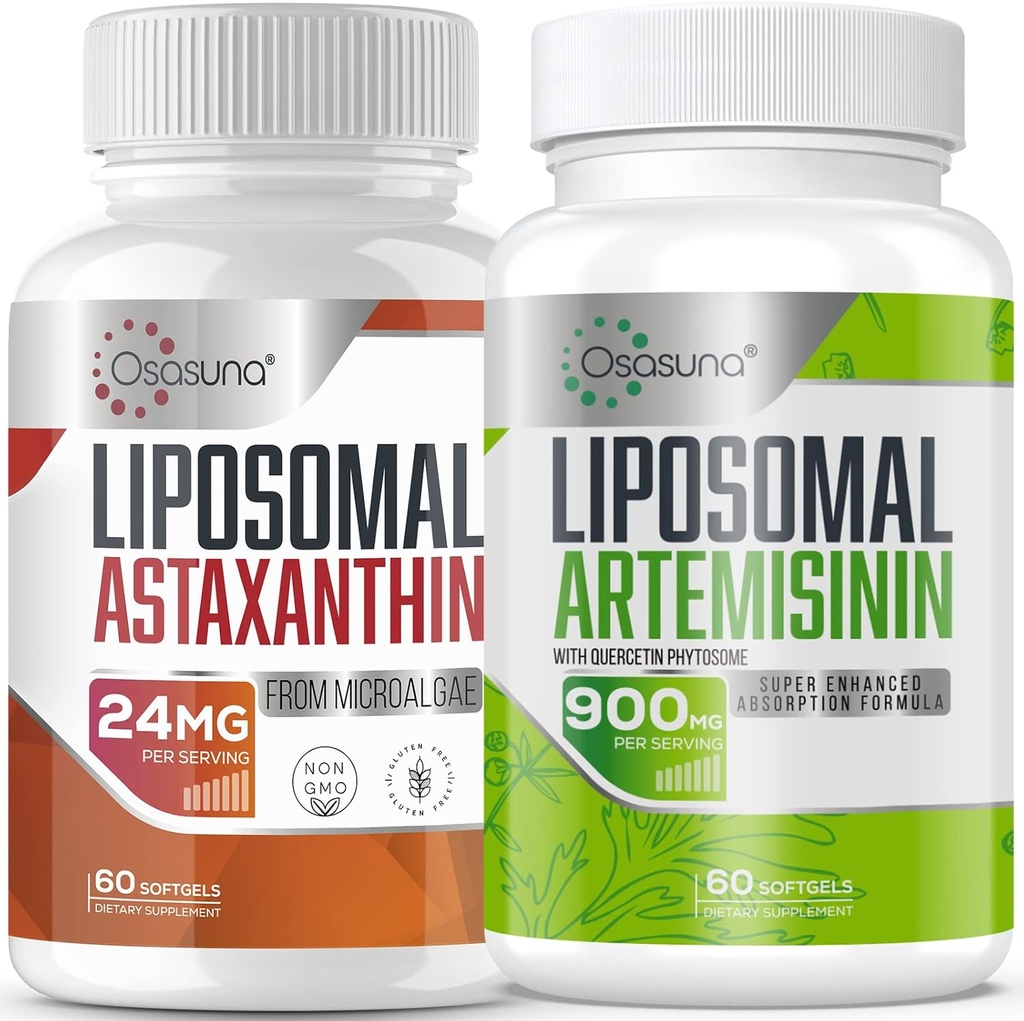 Liposomal Astaxanthin 24MG con Artemisinin 600 mg