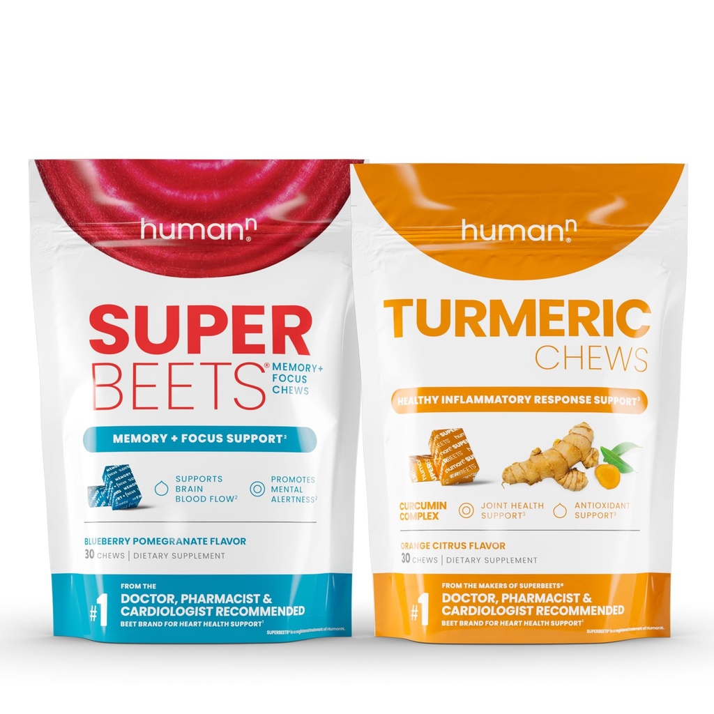 Humann SuperBeets Memoria + Focus & Chews