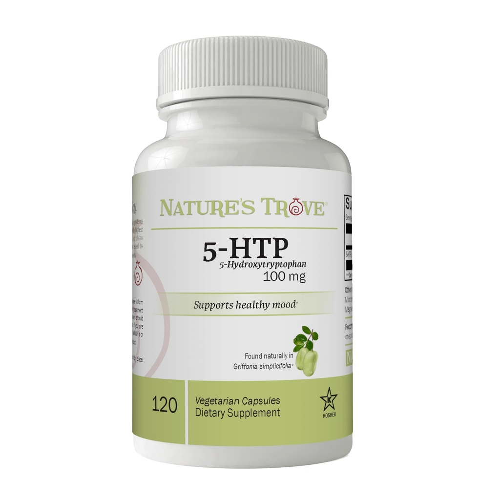 Natura Trove 5-HTP 100mg 120 capsule vegetariane