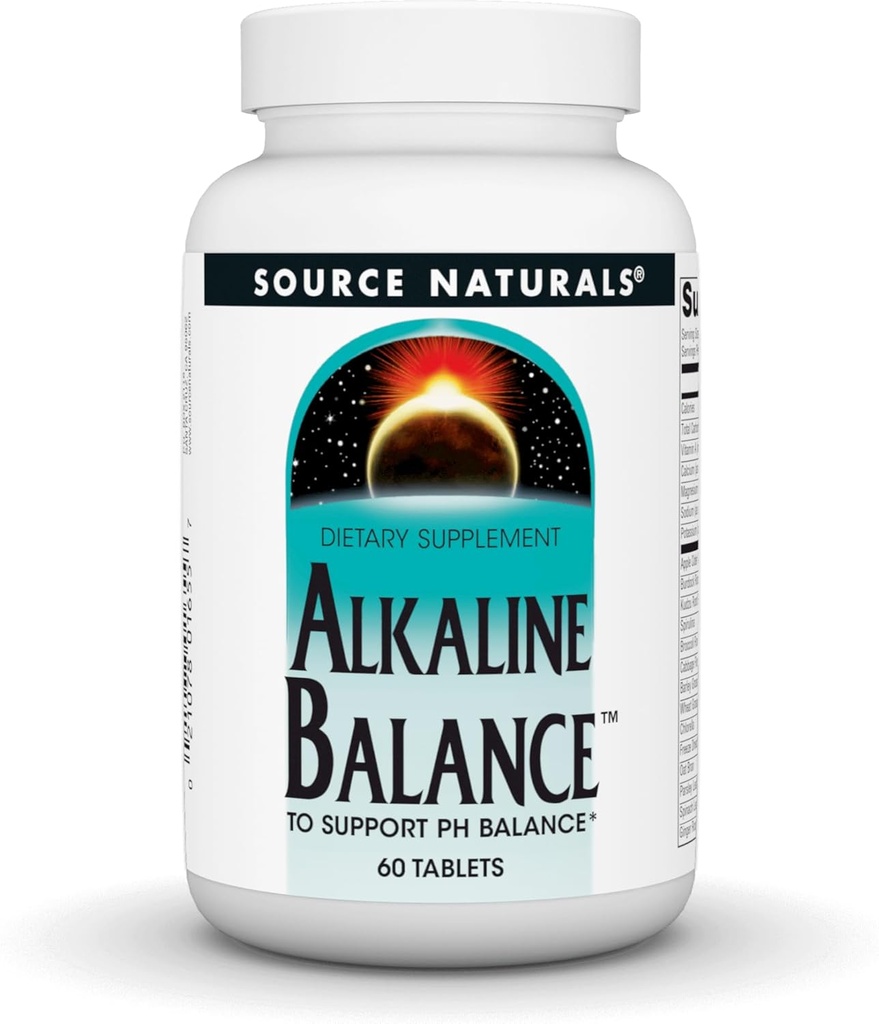 Equilibrio alcalino naturale, per sostenere l'equilibrio PH*, 60 compresse