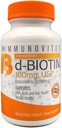 IMMUNOVITES Biotina ad alta dose (come d-Biotina, USP) 100 mg (equivalente a 100.000 mcg) 90 capsule, alta potenza