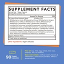 Probiotici Gutcha, 20 miliardi per uomini e donne, 25 strati + fibra prebiotica per la salute del fegato, supporto immunitario, supporto digestivo, Freeze-Dried, Rilascio ritardato, Shelf-Stable, 90 Caps Vegan