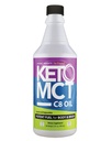 LifeSense C8 MCT Olio, Keto-Friendly, Sorgente da olio di cocco, clinicamente dimostrato di aumentare la produzione di chetone, combustibile ottimale per il cervello e il corpo, fatto in USA da PhD Nutrition, 32 oz