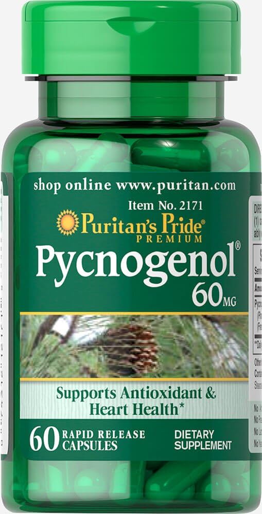 Puritan Pride Pycnogenol 60 mg-60 capsule