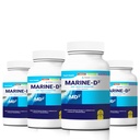 Marine D3 Omega 3 Calamari Ecklonia Cava DHA (4 bottiglie - 240 capsule)