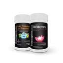 Intelligent Labs 2-in-1 Bundle of Kids’ Probiotics con Sunfiber e FOS + Probiotici femminili (UTI Formula con Cranberry & D-Mannose), No Refrigeration richiesto, 2 mesi di alimentazione per bottiglia