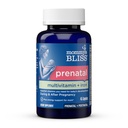 Multivitamina prenatale della beatitudine della mamma con ferro e acido folico, supporta lo sviluppo del bambino + livelli di energia e di sistema immunitario della mamma w/ B vitamine e probiotici, Vegan & Gluten Free (45 porzioni)