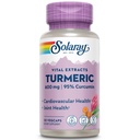 SOLARAY Turmeric Supplement 600mg - Radice curcuma con 95% curcumina - Supporto congiunto - Salute comune, Cistifellea e supporto al fegato, Non OGM, Vegan, Gluten Free, Garanzia di 60 giorni, 30 Serve