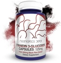 Nootropics Depot Cyanidin 3-Glucoside Capsule | 125mg | 60 Count | Black Rice Extract | C3G | Oryza Sativa | Metabolic, Vision, & Cognitive Support