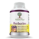 Semplicemente Natura Pure Premium Berberina HCl 500mg - 120 Capsule - Cardiovascolare Supporto Immune Gastrointestinale - Cannella Cromo