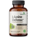 Futurebiotici L-Lysine Defense Immune Support Complex 1500 MG Per Serve con Vitamina C, Zinco, Olive Leaf & Garlic - Non OGM, 90 capsule vegetariane
