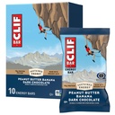 CLIF BAR - Energy Protein Bars - Burro di arachidi Banana con Cioccolato Oscuro - Realizzato con Avena Organica - Energy Bars - Non-GMO - (10 Pack)