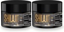 Shilajit Resina - Organic Shilajit Resina Terze Parti Testata Ricco in 85+ Minerali Trace, Gold Grade Himalayan Pure Shiljait per Energia (1 Fl Oz (Pack of 2))