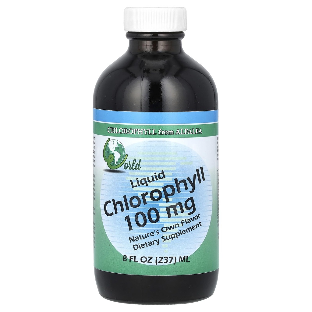 Mondo Organico - Clorofilla Liquido 100mg, 8 oz liquido