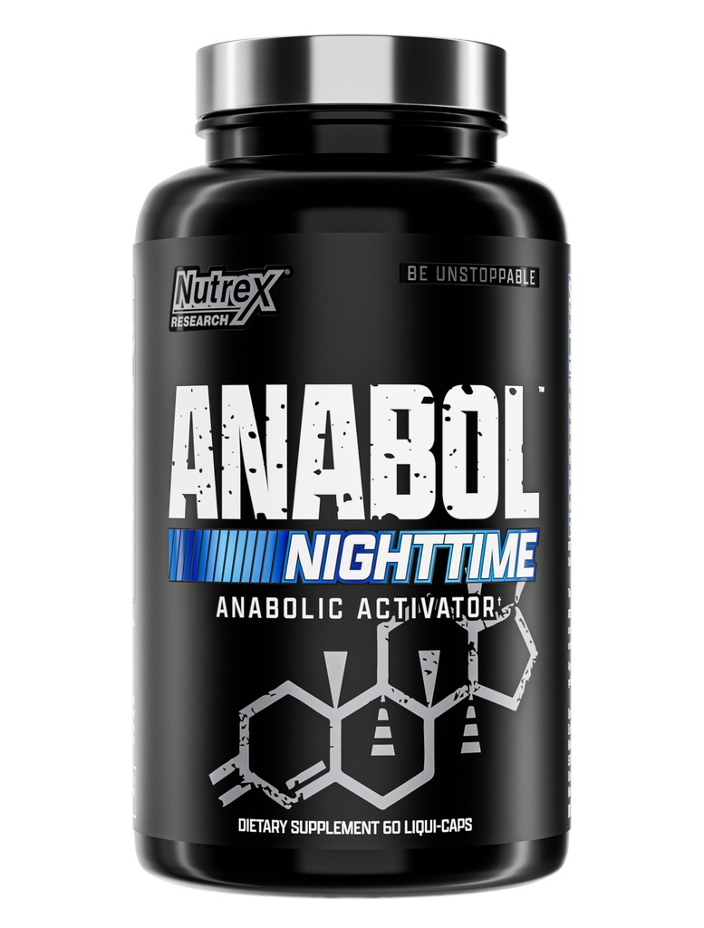 Anabol PM Nighttime Muscle Builder & Sleep Aid | Supplemento di costruzione del muscolo anabolico | RIPFACTOR clinicamente ricercato, Epicatechin & More | Post Workout Muscle Recovery & Strength – 60 pillole