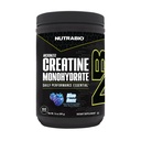 NutraBio Pure Micronized Creatine Monohydrate Powder Supplement, Blue Razz (300 g) - Supporta Bulk Muscle Energy, Recovery e Strength - HPLC Testato Creatina Powder Supplement per uomini e donne
