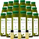 Detergente di succo di celeria da fontana cruda, tutti i succhi crude naturali, stampati a freddo, pulizia del disordine del mattino, 30 bottiglie 12oz, 5 colpi di zenzero bonus