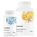 THORNE - Curcumin Phytosome rilascio prolungato (120 capsule) & Memoractiv (60 capsule) Bundle - Supporta la salute comune, la salute muscolare e l'invecchiamento sano - Dairy Free, Soy Free, Gluten Free