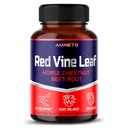 Red Vine Leaf Supplement with Horse Chestnut, Beetroot, Ginger - Supporto naturale per Vein Strength and Circulation Wellness- Made in the USA (90 Count (Pack of 1))