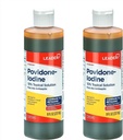 Leader Povidone Iodio 10% Soluzione Prep USP, Detergente antisettico antisettico, Lavaggio in Wound, Sapone Antisettico (8 Fl Oz, Confezione di 2)