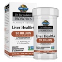 Giardino della vita Dr. Formulated Probiotics Platinum Series Liver Health+ 90 miliardi di CFU Garantito, Un Probiotico di Giorno per il supporto sano di di disintossicazione & eliminazione, Vegan, senza glutine, 30 capsule