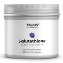 Ultra ad alta resistenza L-Glutathione 98% Supplemento per la pelle di Glowing - Supplementi di collagene per le donne e gli uomini - 500mg Formula concentrata, Ridotto L-Glutathione Supplemento - 60 capsule