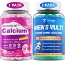 Zucchero Uomini Multivitaminici 120 Conte + Calcium Gummies 60 Conte