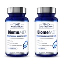 Probiotici 1MD Nutrition BiomeMD | 62 miliardi di CFU, 15 Strains Comprehensive - Pro & Prebiotics | Medico-Formulato per la Salute Digestiva & Supporto Immune | 60 capsule