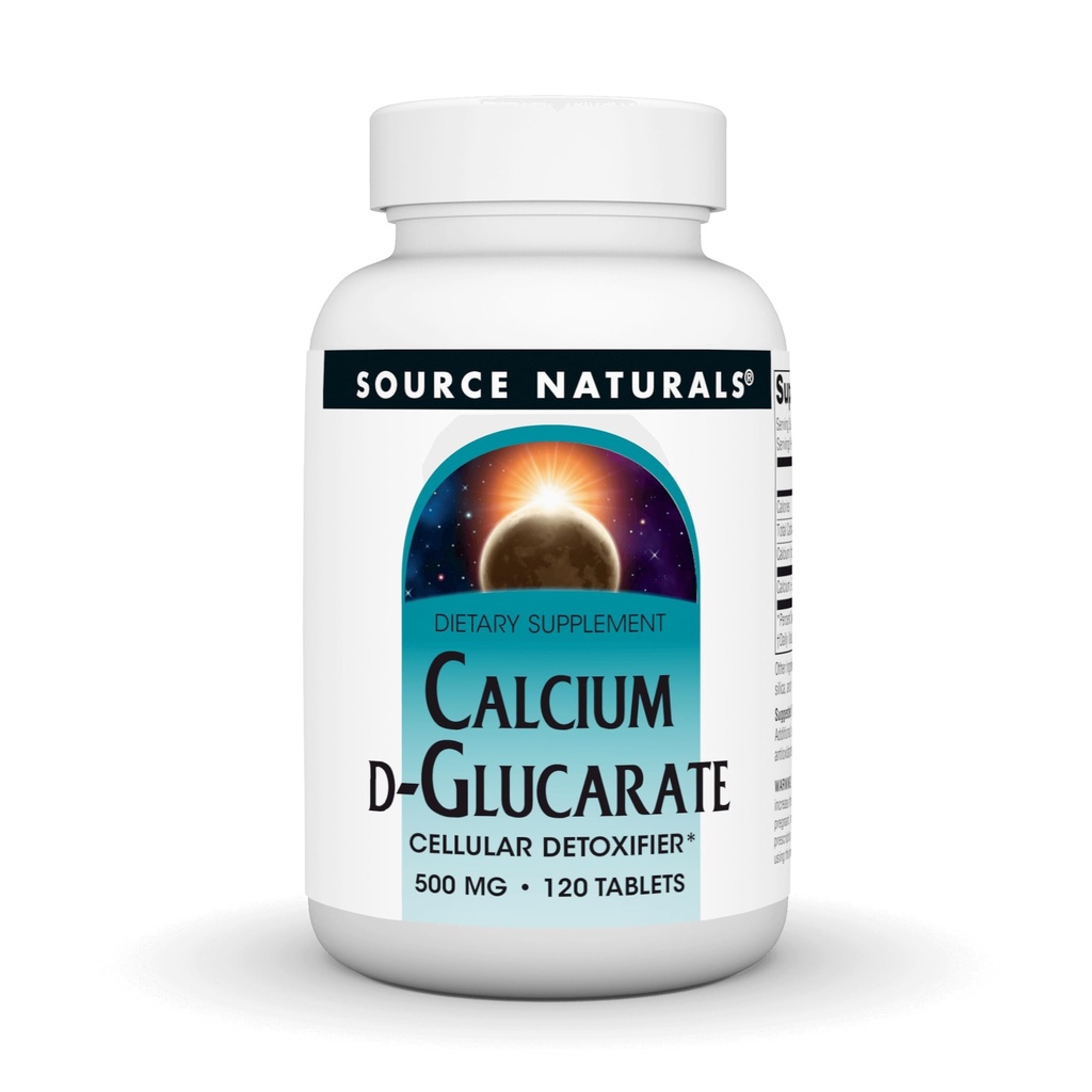 Fonte Naturals - Calcium D-Glucarate, 500 mg
