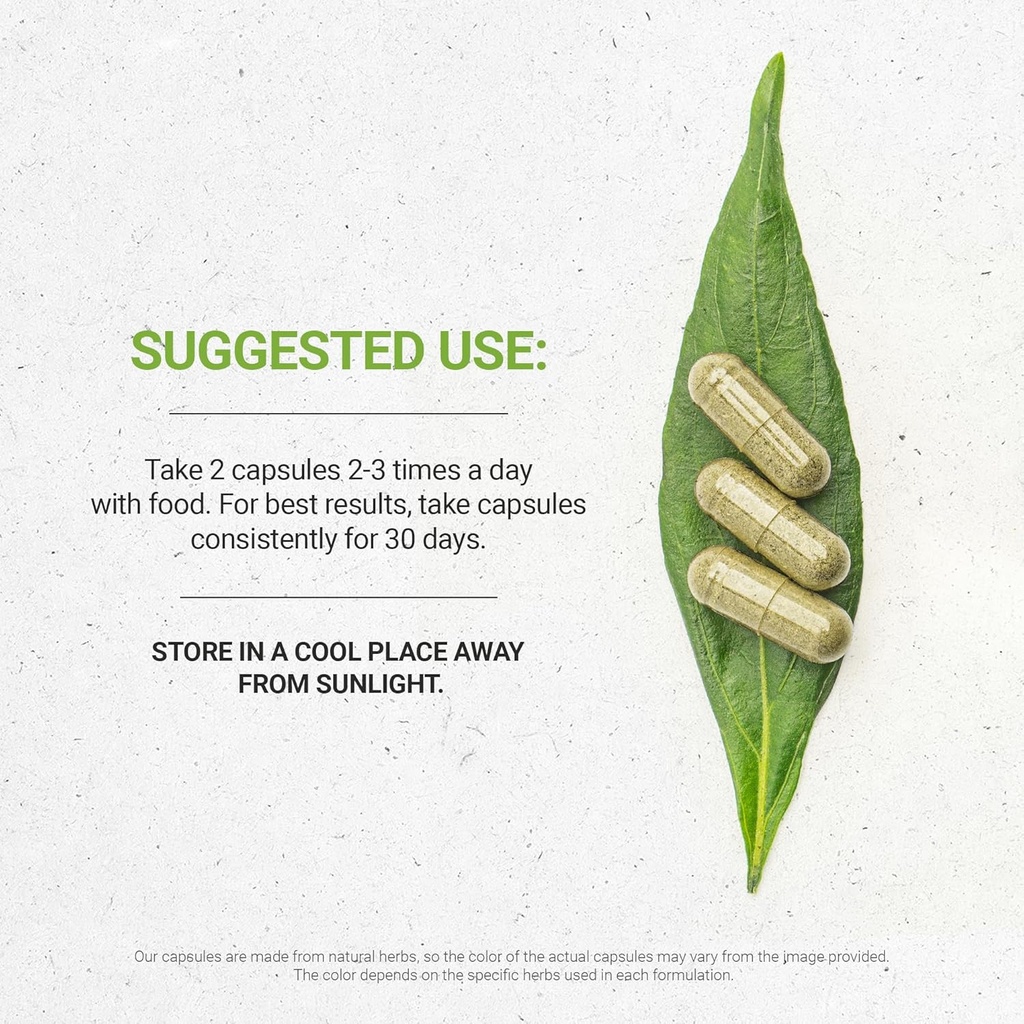 Segreti della Tribe Thyme 120 capsule, fatti con capsule vegetali e Thymus Vulgaris Toni Effect (120 capsule)