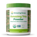 Stupefacente erba verdi Trio: Greens polvere con erba, Alfalfa, & erba d'orzo, ricca fonte di clorofilla, 30 Servings