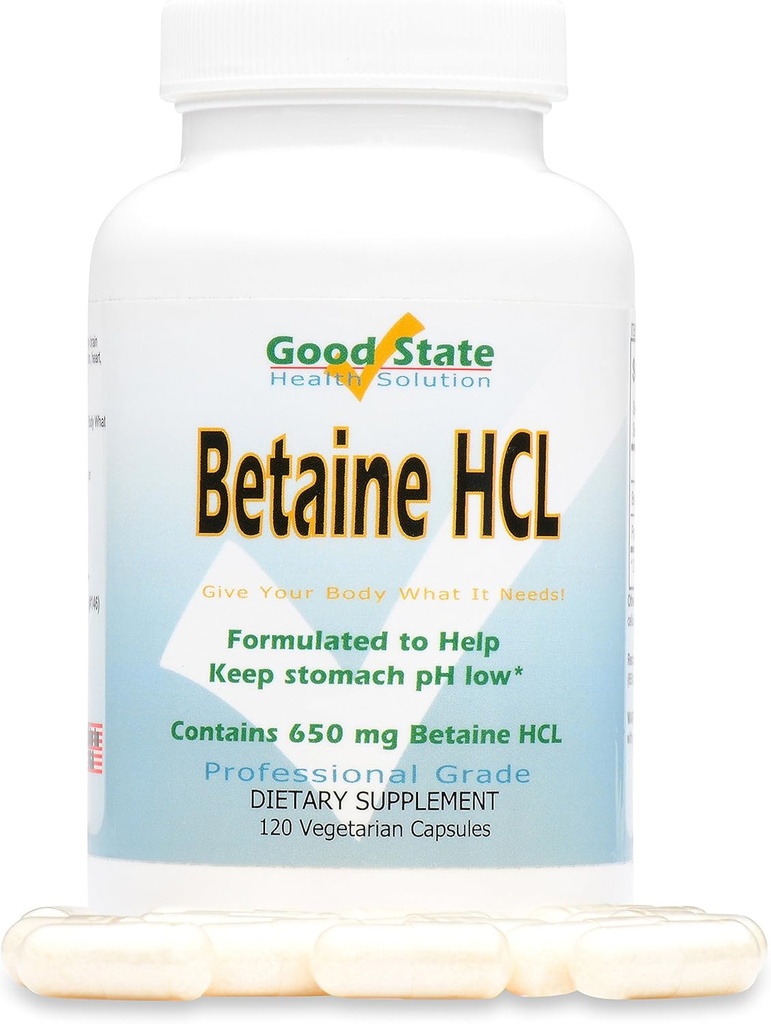 Buon Stato - Betaine HCL - (120 capsule vegetali)