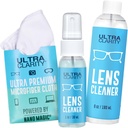 Alimentato da Nano Magic Eyeglass Lens Cleaning Spray 7oz Value Pack | 1oz Spray, 6oz Refill, Microfibra Cloth | per occhiali, telefono, schermi elettronici, superfici ottiche, superfici rivestite
