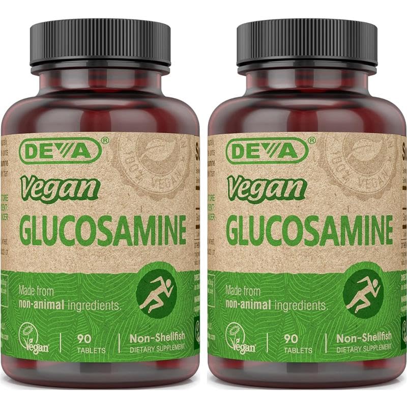 DEVA Vegan Glucosamine 90 Tabs (Pacchetto di 2)