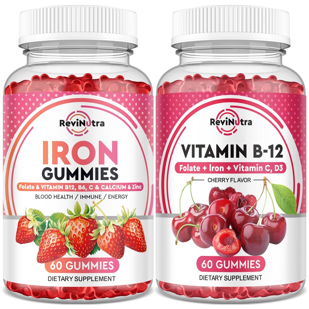 Supplemento per adulti e bambini | Vitamina B12 Gummies | Bundle
