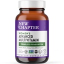Nuovo Capitolo Multivitamina Formula Avanzata per Stress, Bone, Immune, Beauty & Energy Support, Livelli più elevati di Nutrienti Esssenziali Fermentati per Donne + Ferro + Vitamina D3, 120 Conte