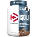Dymatize ISO100 Polvere di proteine idrolizzate, 100% Whey Isolate Protein, 25g di proteine, 5.5g BCAA, senza glutine, assorbimento rapido, facile digestione, cioccolato Gourmet, 3 Pound (42 Servings)