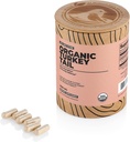 Wellnest. Negozio Turkey Tail Organic Mushroom (Trametes Extract) 200 Caps Veggie - Integratore di Supporto Immune; Promuove la crescita dei batteri beneficiali in The Gut + Boosts Energy