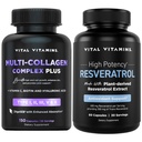 Vitamine vitali Multi Collagen Complex Plus Capsule + Capsule Resveratrolo